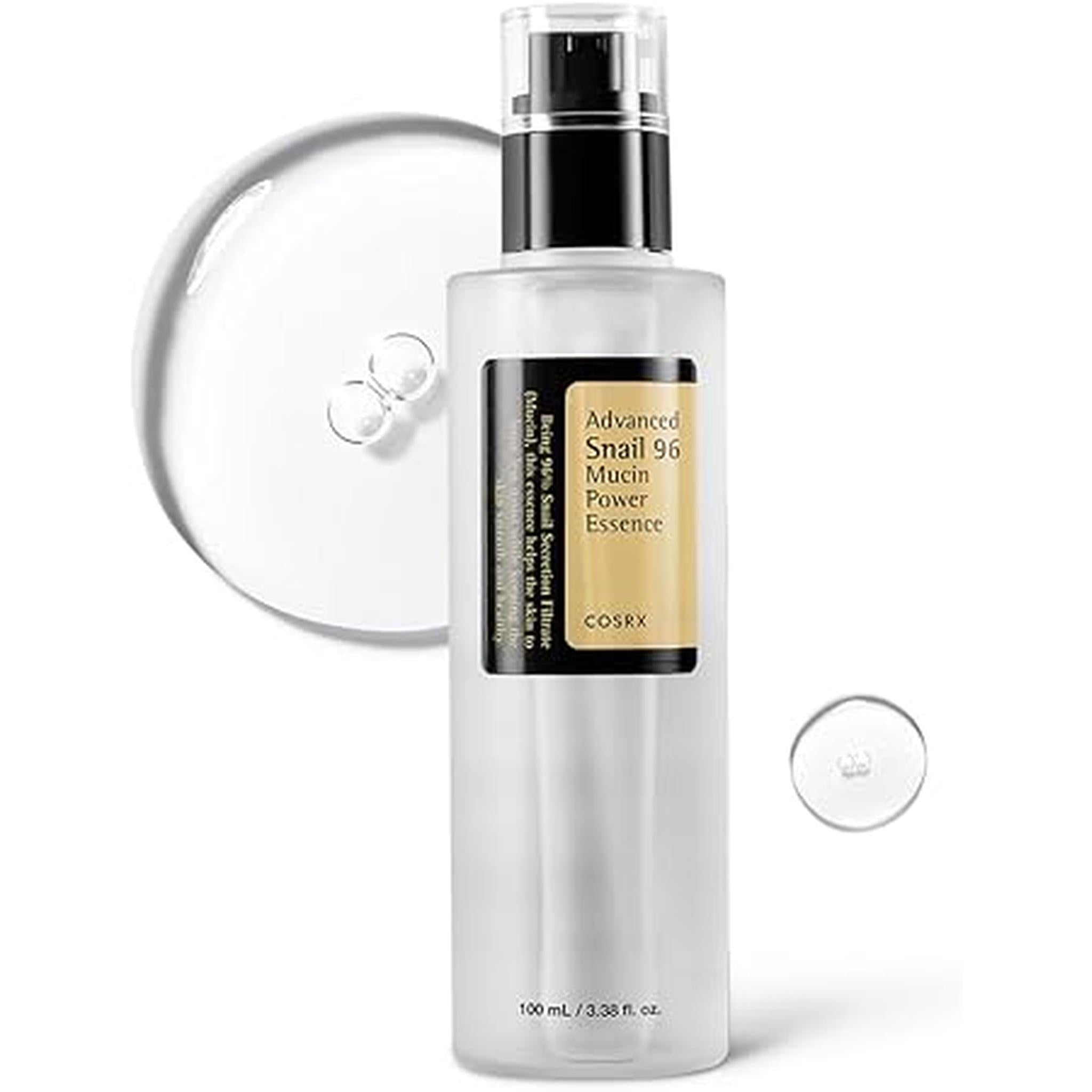 Cosrx, Advanced Snail 96 Mucin Power Essence , 3.38 Fl Oz (100 Ml)