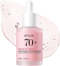 Anua Pdrn Hyaluronic Acid Capsule 100 Serum, Radiant Face Serum, Hyaluronic Acid, Hydration, Moisture Plumping Effect, Natural Color, Fragrance Free, Korean Skincare, 30Ml / 1.01 Fl. Oz (Peach)