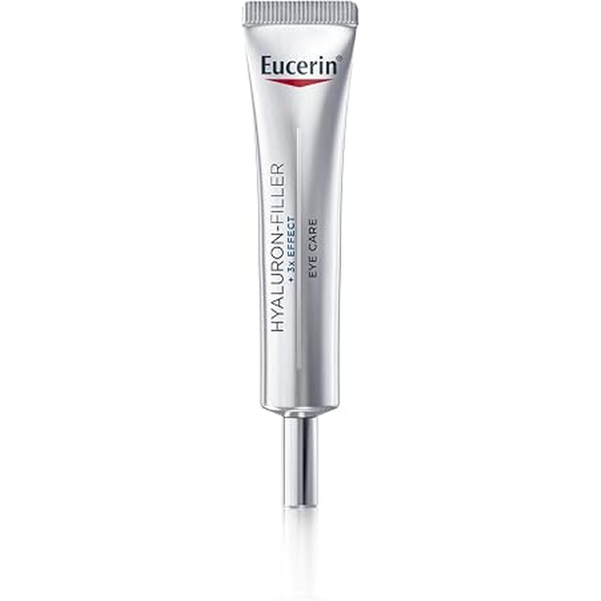 Eucerin Hyaluron Filler Anti-Aging Eye Cream With Hyaluronic Acid, Reduces Eye Wrinkles, Uva & Uvb Protection, Spf 15, Moisturizer For All Skin Types, 15Ml