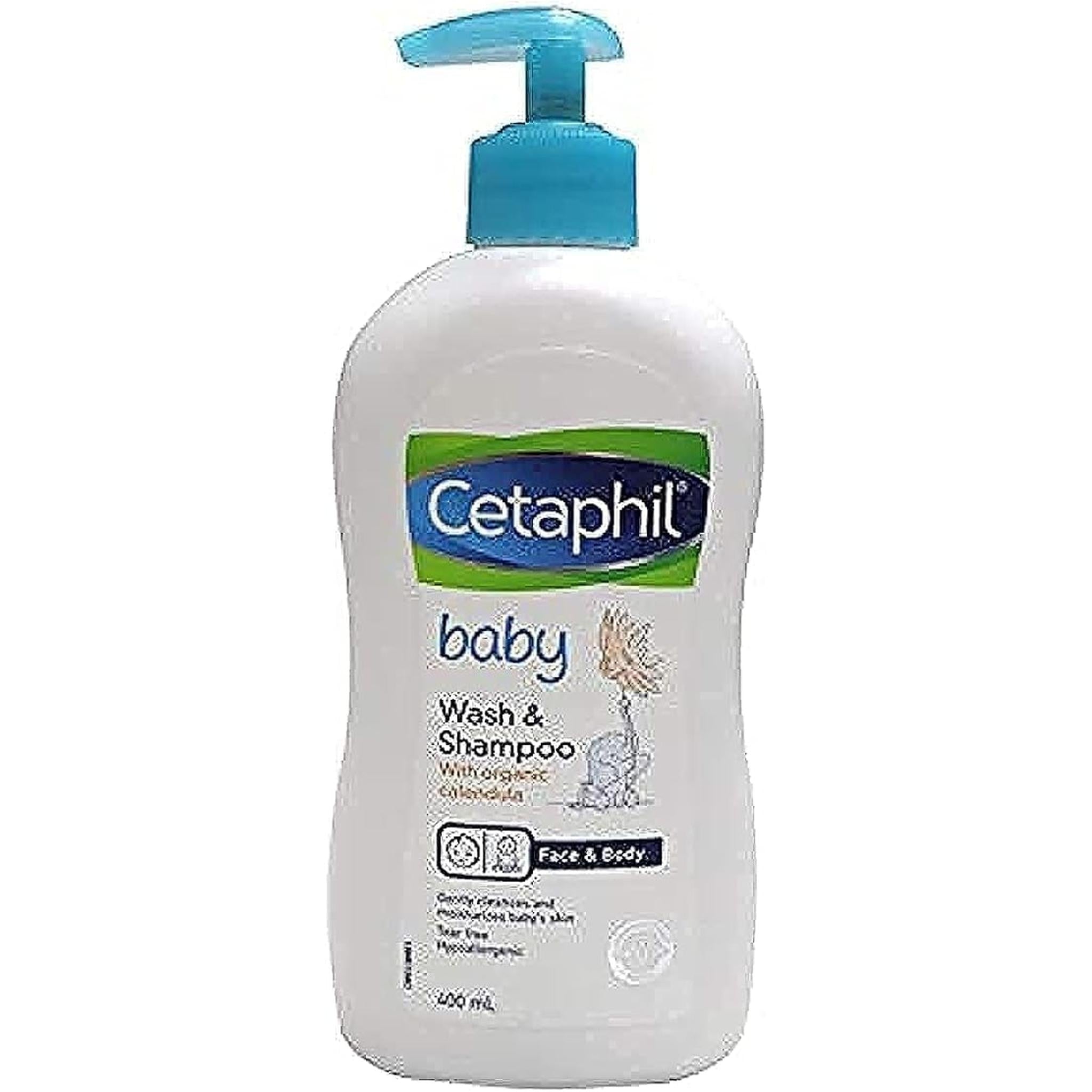 Cetaphil Baby Wash & Shampoo With Organic Calendula 400Ml