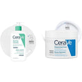 Cerave 2-Piece Skincare Bundle — Foaming Cleanser 236Ml & Moisturizing Cream For Dry To Very Dry Skin 340G