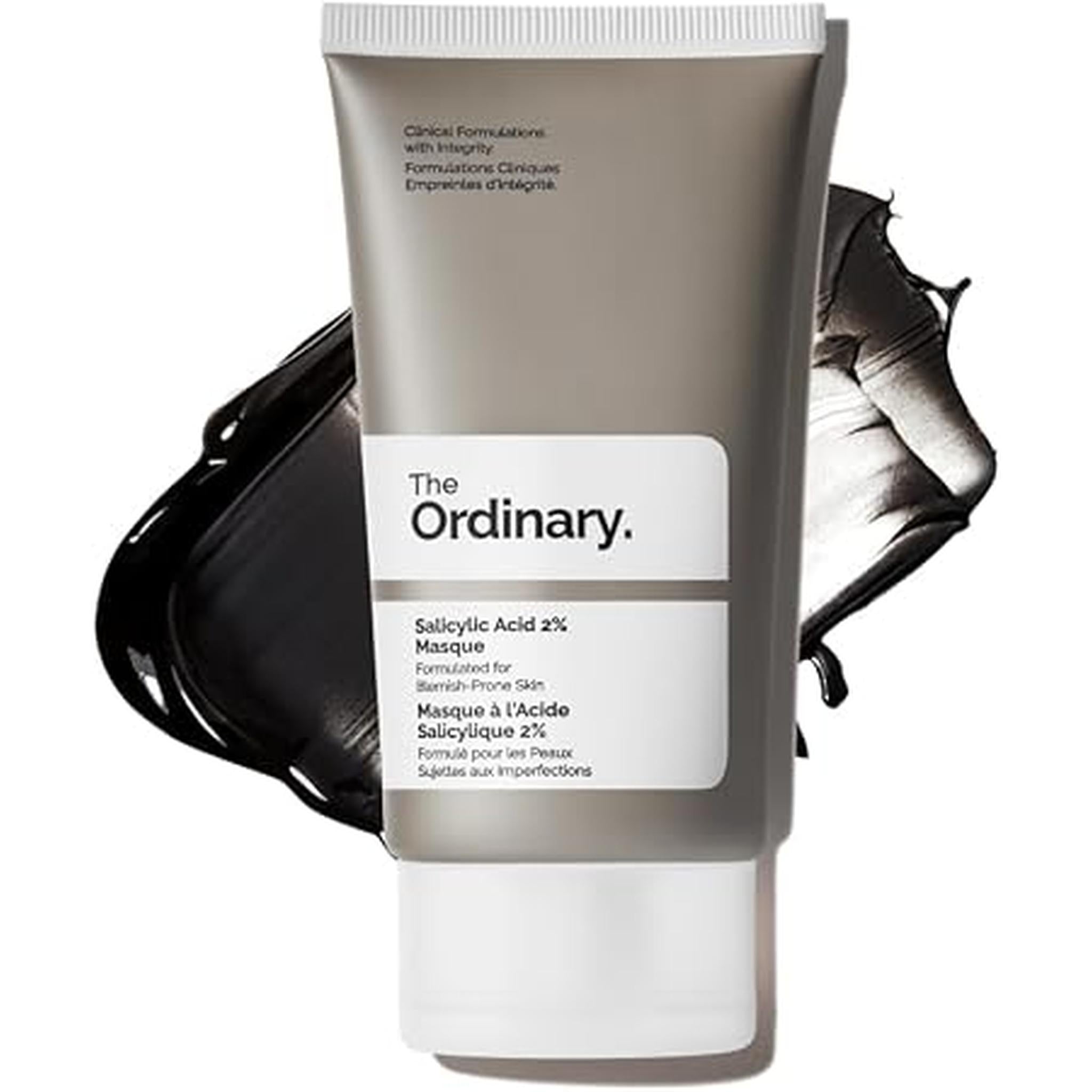 The Ordinary Salicylic Acid 2% Masque 50Ml - With 2% Salicylic Acid, Vegetable Charcoal, Amazonian Clays And Squalane