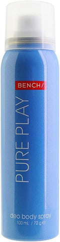 Bench Deo Body Spray Pure Play - Long-Lasting Odor Protection - Ideal For Men And Women - 100 Ml