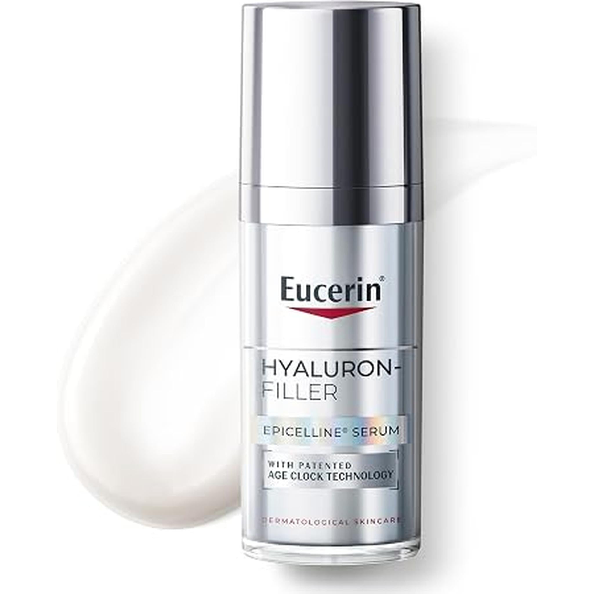 Eucerin Hyaluron-Filler Anti-Age Epicelline Serum, With Patented Age Clock Technology, Visibly Reverses 10 Signs Of Skin Aging, For Younger-Looking Skin, Dermatologically Tested, 30Ml