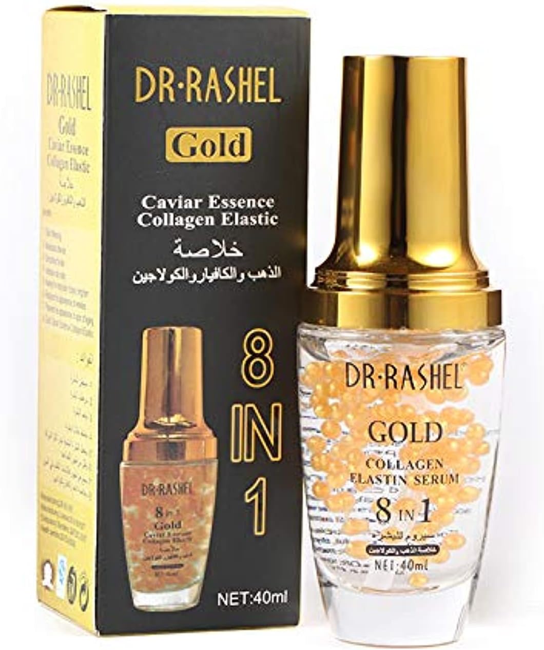 Dr.Rashel Drl-1050 Gold Caviar Essence Collagen Elastic Serum 40Ml