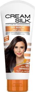 Cream Silk Hair Reborn Conditioner, For Dry, Frizzy Hair, Dry Rescue, Up To 97% Free From Dryness, 180Ml
