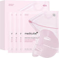 Medicube Salmon Dna Pdrn Pink Collagen Jelly Gel Mask | Overnight Face Mask For Glass Glow Skin- Elasticity, Hydrating, Firming And Moisturizing | Korean Skincare, 28G, 4Ea