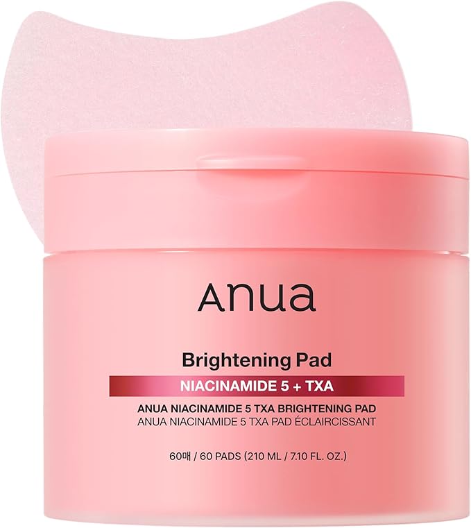 Anua Niacinamide 5 Txa Toner Pads - Hydrating Facial Care For Evening Skin Tone & Daily Radiance Care (210 Ml, 60 Pads)