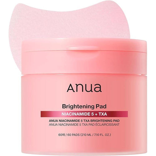 Anua Niacinamide 5 Txa Toner Pads - Hydrating Facial Care For Evening Skin Tone & Daily Radiance Care (210 Ml, 60 Pads)