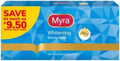 Myra Whitening Beauty Soap With Vitamin E And Papaya Extract 90G X 3 Pieces