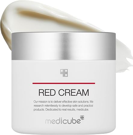 Medicube Red Cream 2.0 || Low-Irritating Formula For Trouble-Prone Skin | Soothing And Relieving | Formulated With Bha, Niacinamide & Adenosine | Non-Comedogenic | Korean Skincare (1.69Fl.Oz.)