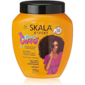 Skala Expert Mais Crespo Hair Cream, 2-In-1 Moisturizing Treatment, 1000G, With Argan Oil And Amaranth Extract