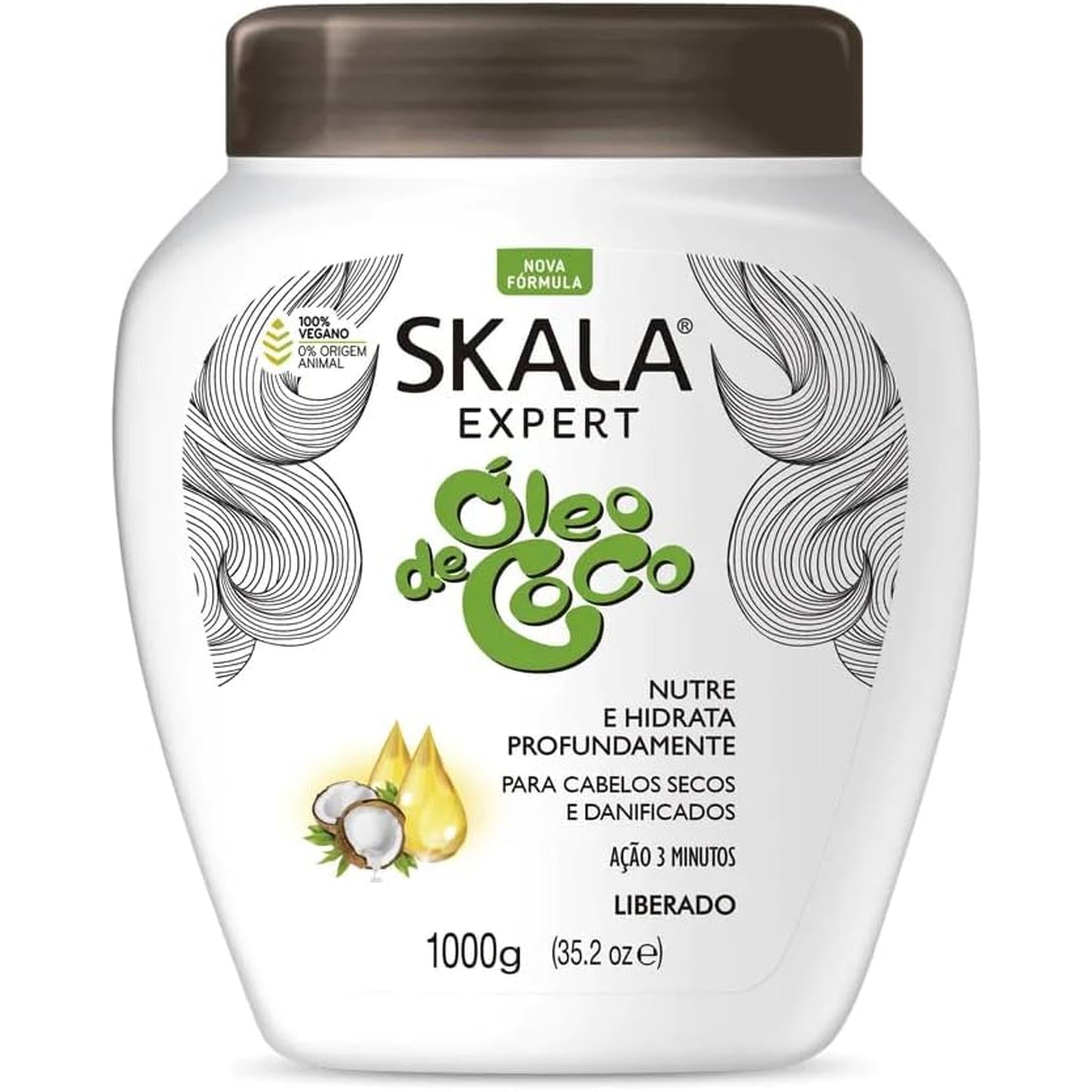 Skala - Restauracao - Creme De Tratamento 12 Em 1 (1000 Gr) - (12 In 1 Treatment Cream Net 33.81 Oz)