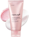 Medicube Facial Cleanser Pdrn Pink Glutathione Capsule Foam Cleanser | Daily Face Wash For Pore Care, Uneven Skin Tone, Texture | Hydrating & Nourishing Deep Cleansing | Korean Skincare, 4.23 Oz