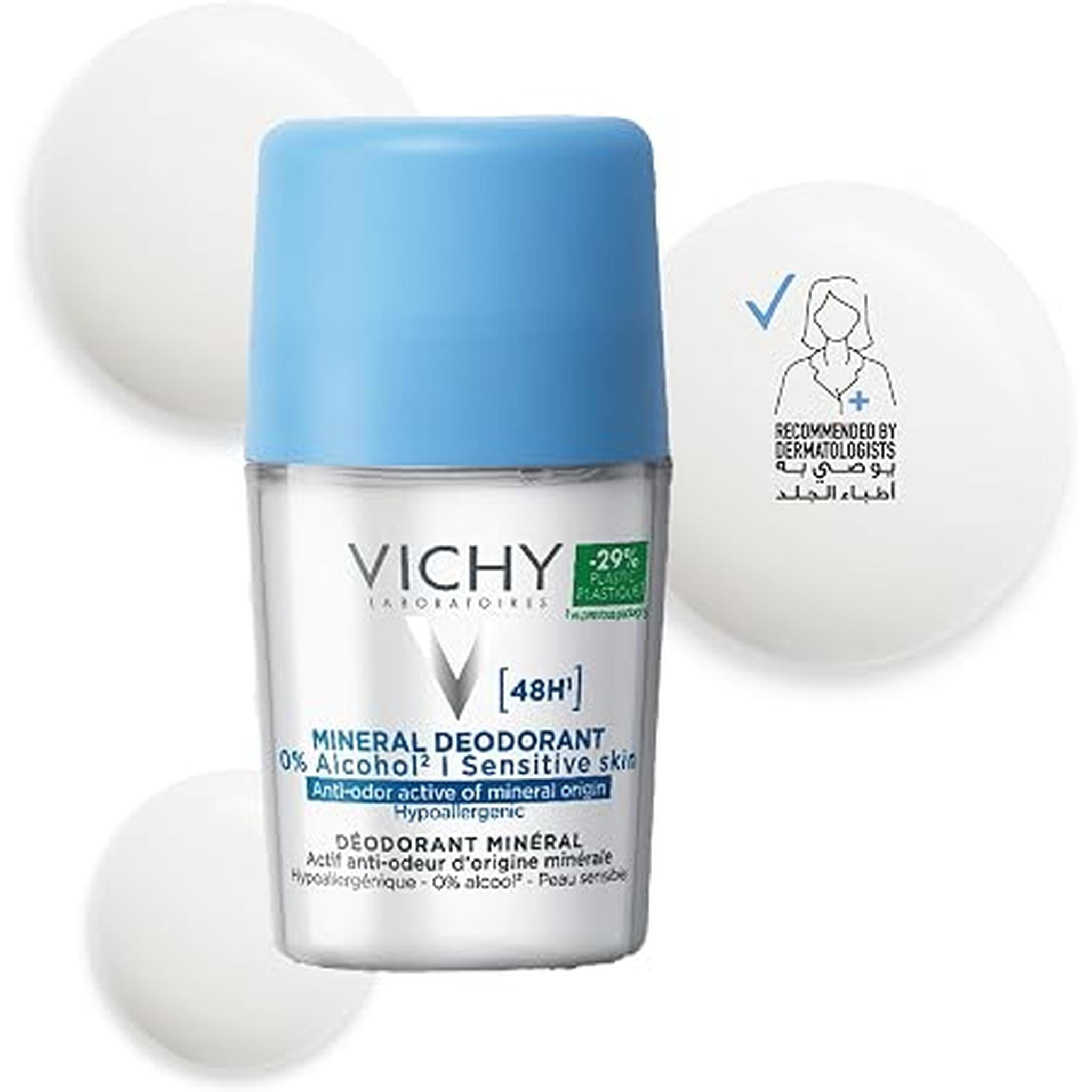Vichy 48 Hours Mineral Aluminum Free Deodorant 50Ml