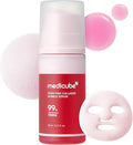 Medicube Pdrn Pink Collagen Bubble Serum | Bubble-To-Glow Firming Serum With 99% Purity Pdrn & Low-Molecular Collagen | Lightweight, Fast-Absorbing Bubble Texture For Radiant, Plump Skin | 3.21 Fl.Oz