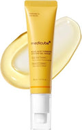 Medicube Eye Serum With Kojic Acid Turmeric | All-Day Brightening Eye Gel Serum | Refreshing Eye Care With Vitamin C, Retinol & Caffeine | Hydrating & Cooling Formula | Korean Skincare, 1.01 Fl.Oz