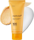 Medicube Facial Cleanser Kojic Acid Turmeric Whip Cleanser | Cleansing Foam For Brightening, Balancing | Fade Appearance Of Uneven Patches & Ideal For Use After Spot Care | Korean Skincare, 4.23 Oz