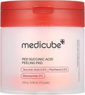 Medicube Red Succinic Acid Peeling Pad 70 Pads | Korean Exfoliating Toner Pads | Daily Skin‑Refining Pad Care For Smooth, Clear & Balanced‑Looking Skin