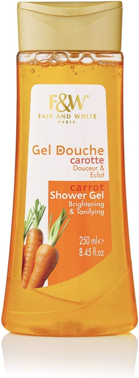Fair & White  Original Carrot Shower Gel 250Ml