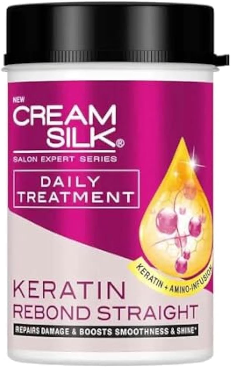 Cream Silk Daily Treatment Keratin Rebond Straight, 650Ml