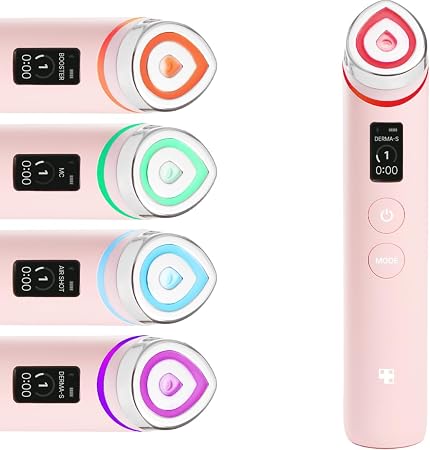 Medicube Age-R Booster Pro Pink | 6-In-1 Real Glass Glow Beauty Massager | Looking Glass Skin | Korean Skin Care