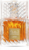Lattafa Perfumes Khamrah For Unisex Eau De Parfum Spray, 3.4 Ounce