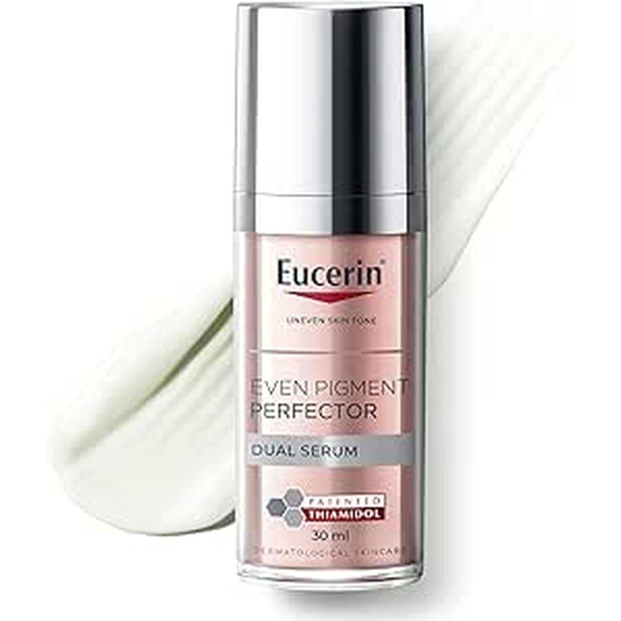 Eucerin Even Pigment Perfector Dual Face Serum Cream, Reduces Pigment Spots, Plumps Up Wrinkles, Refines Skin Texture, Suitable For All Skin Types, 30Ml