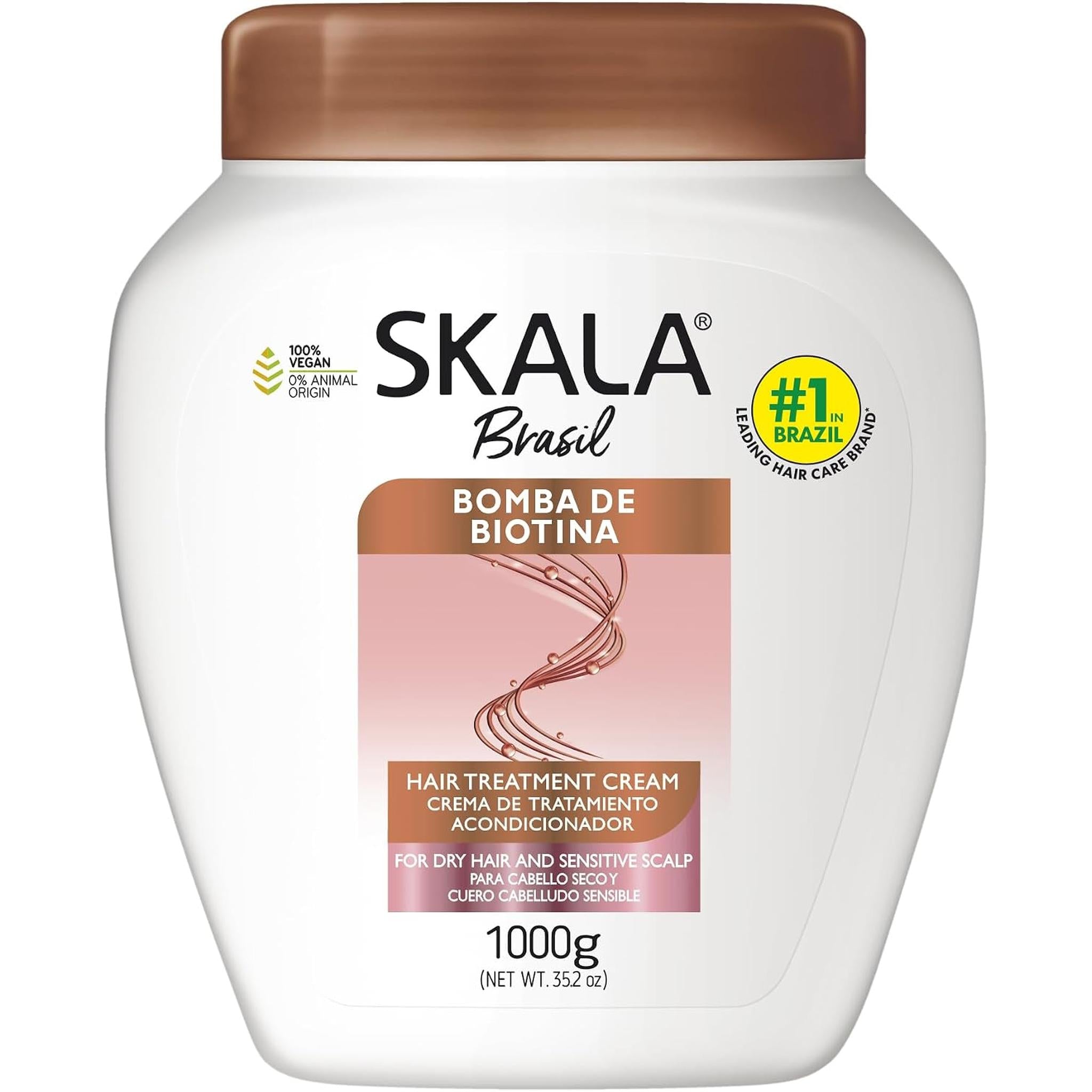 Skala Bomba De Biotina Hair Treatment Conditioning Cream 1000 G
