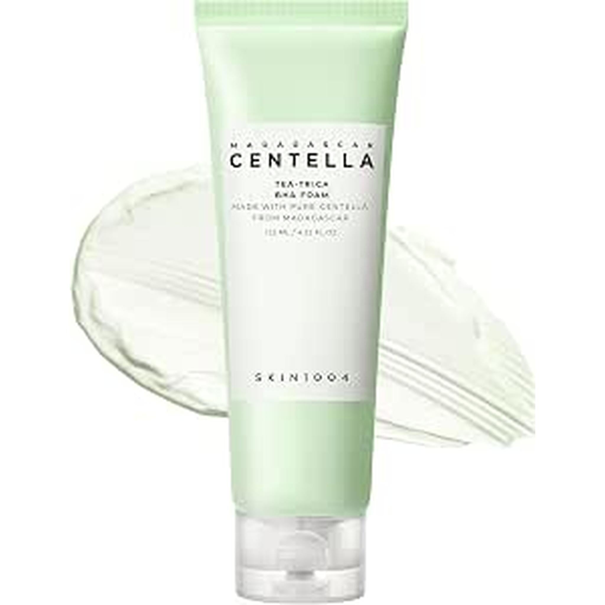 Skin1004 Madagascar Centella Tea-Trica Bha Foam 4.22 Fl.Oz(125Ml) | Professional Cleansing Care | Relief To Acne-Prone Skin