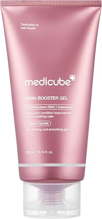 Medicube Age-R Pdrn Booster Gel 300 Ml - Anti-Ageing Moisturising Gel For Sensitive Skin - Regenerating Face Care With Pdrn
