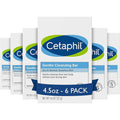Cetaphil Gentle Cleansing Bar, 4.5 Oz Bar (Pack Of 6), Nourishing Cleansing Bar For Dry, Sensitive Skin, Non-Comedogenic, (Packaging May Vary)