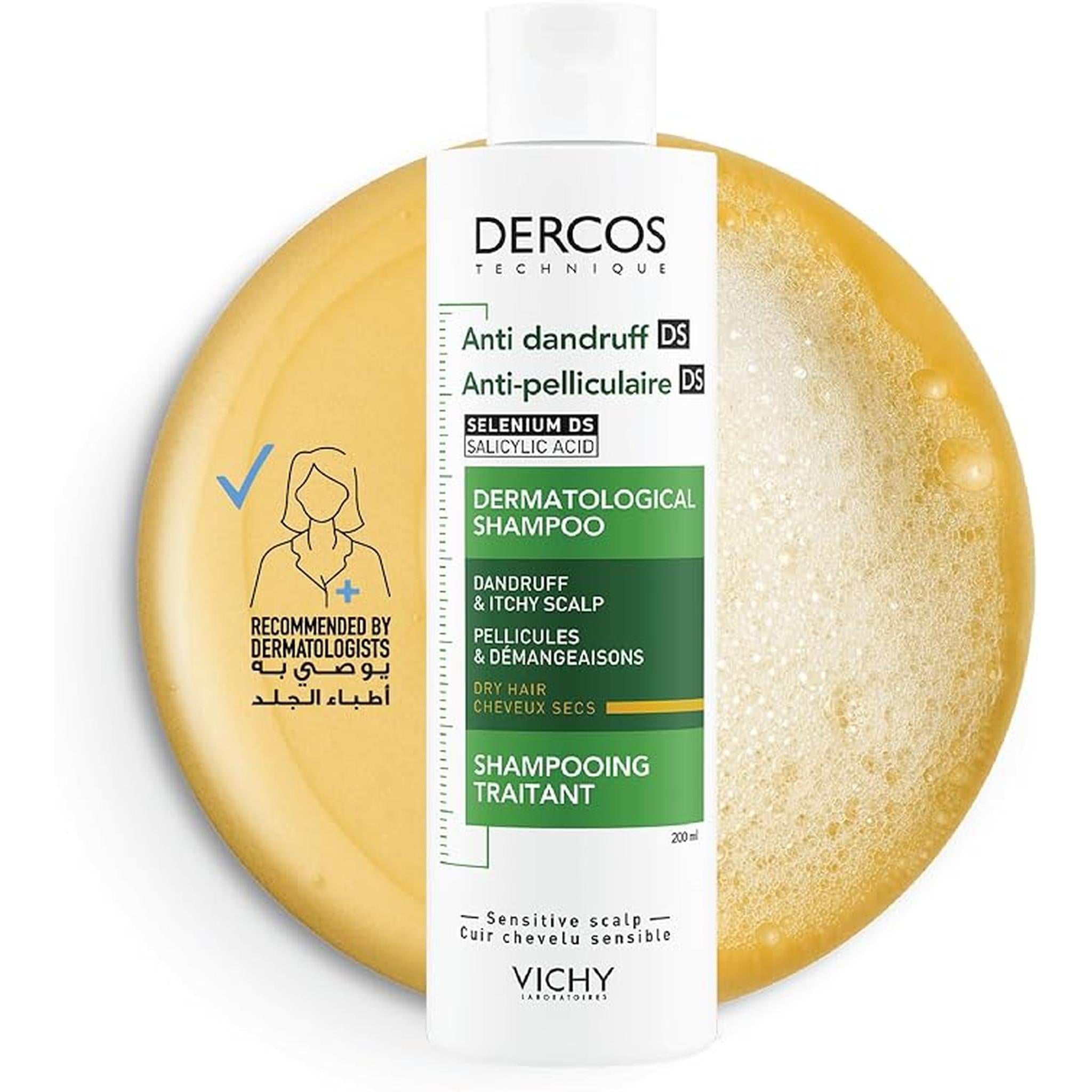 Vichy Dercos Anti Dandruff Shampoo For Dry Hair