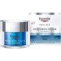 Eucerin Hyaluron Filler Night Booster With Hyaluronic Acid And Vitamin E, 72-Hour Moisturization Night Face Cream, Plumps Up Fine Lines & Hydrates Skin, Lightweight Formula, For All Skin Types, 50Ml