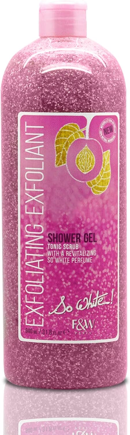 Fair & White So White Shower Gel Tonic Scrub