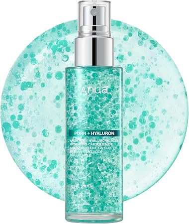 Anua Pdrn Collagen Glow Facial Serum Spray, Hydrating Face Mist, Hyaluronic Acid, Dewy Glass Finish, All Skin Types, Instant Plumping Hydration, Firming Care, Korean Skincare, 100 Ml, 3.38 Fl Oz