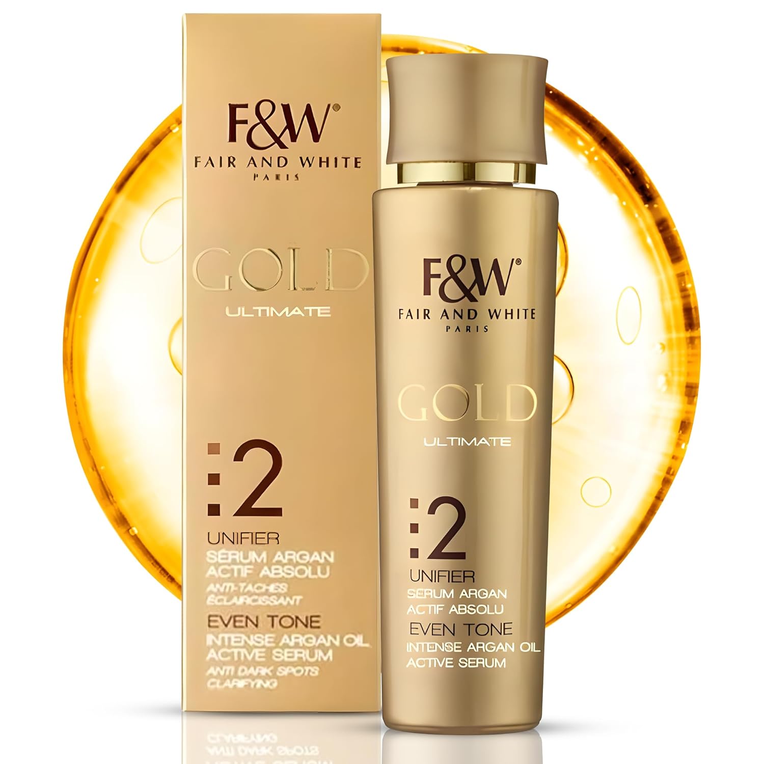 Fair & White Gold Intense Argan Oil Active Serum