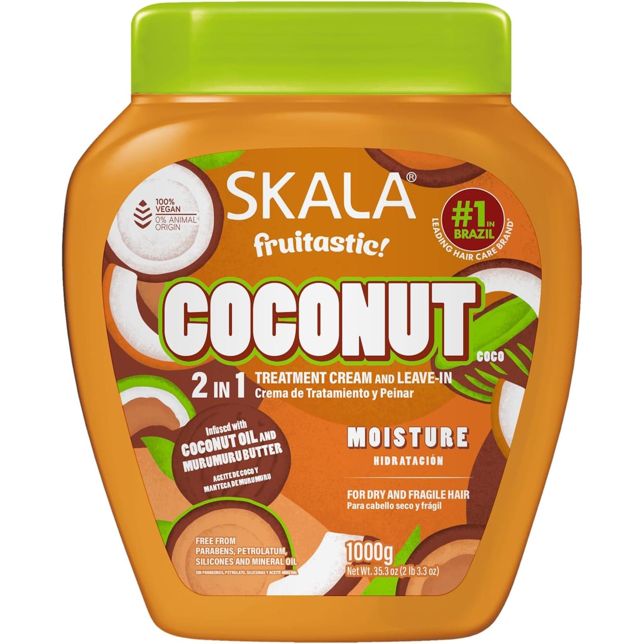 Skala Óleo De Coco Hair Treatment Conditioning Cream 1000G