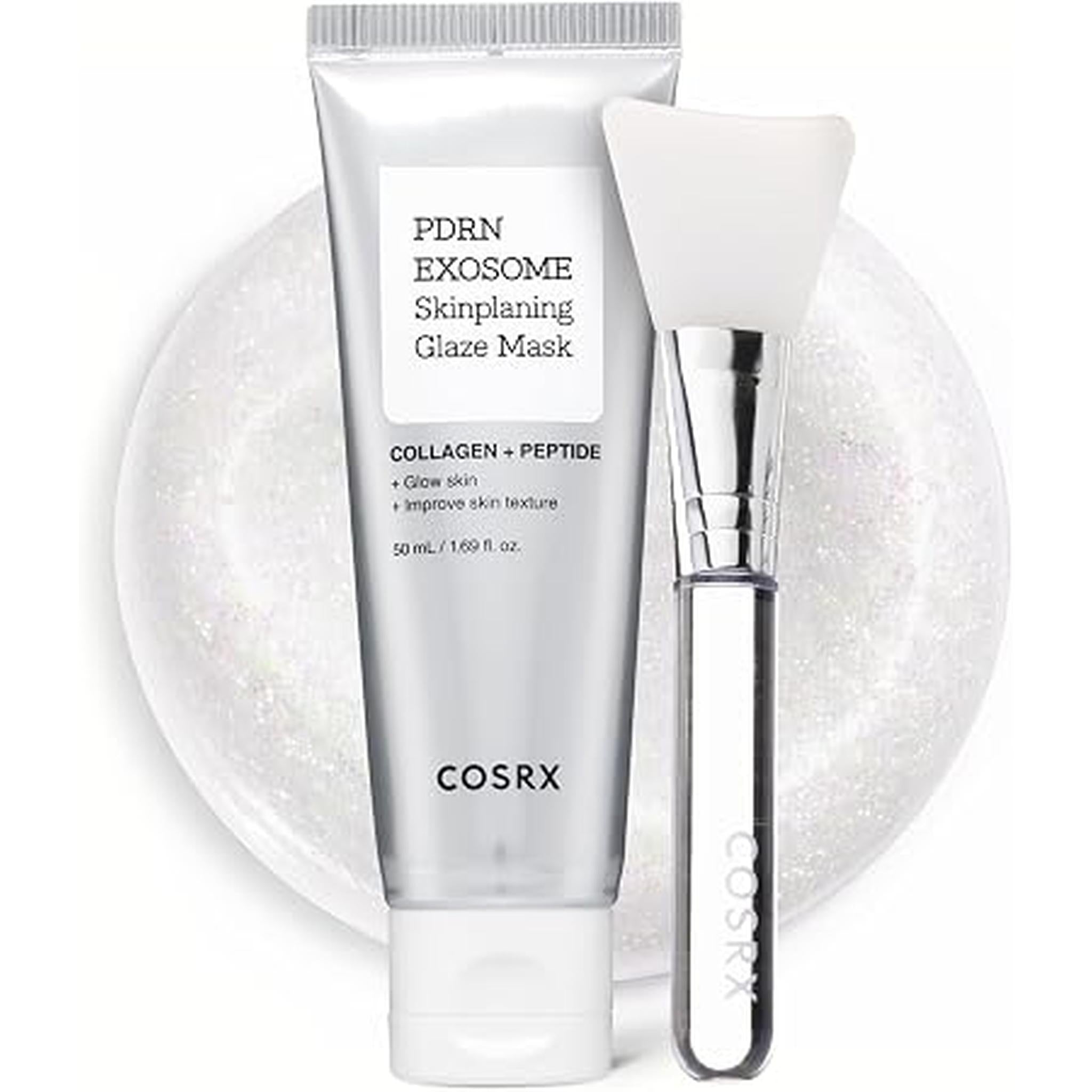 Cosrx Pdrn Exosome Skinplaning Glaze Mask For Face With Salmon Dna Pdrn And Exosomes, Collagen Night Wrapping Mask For Glass Skin, 50 Ml, Korean Skincare