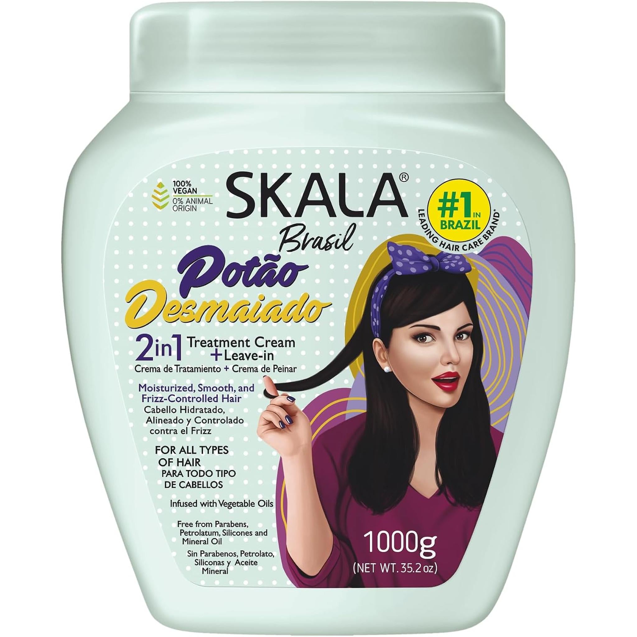 Skala Expert Vinted Potato 2 In 1 Hair Treatment And Moisturizing Cream 1000 G