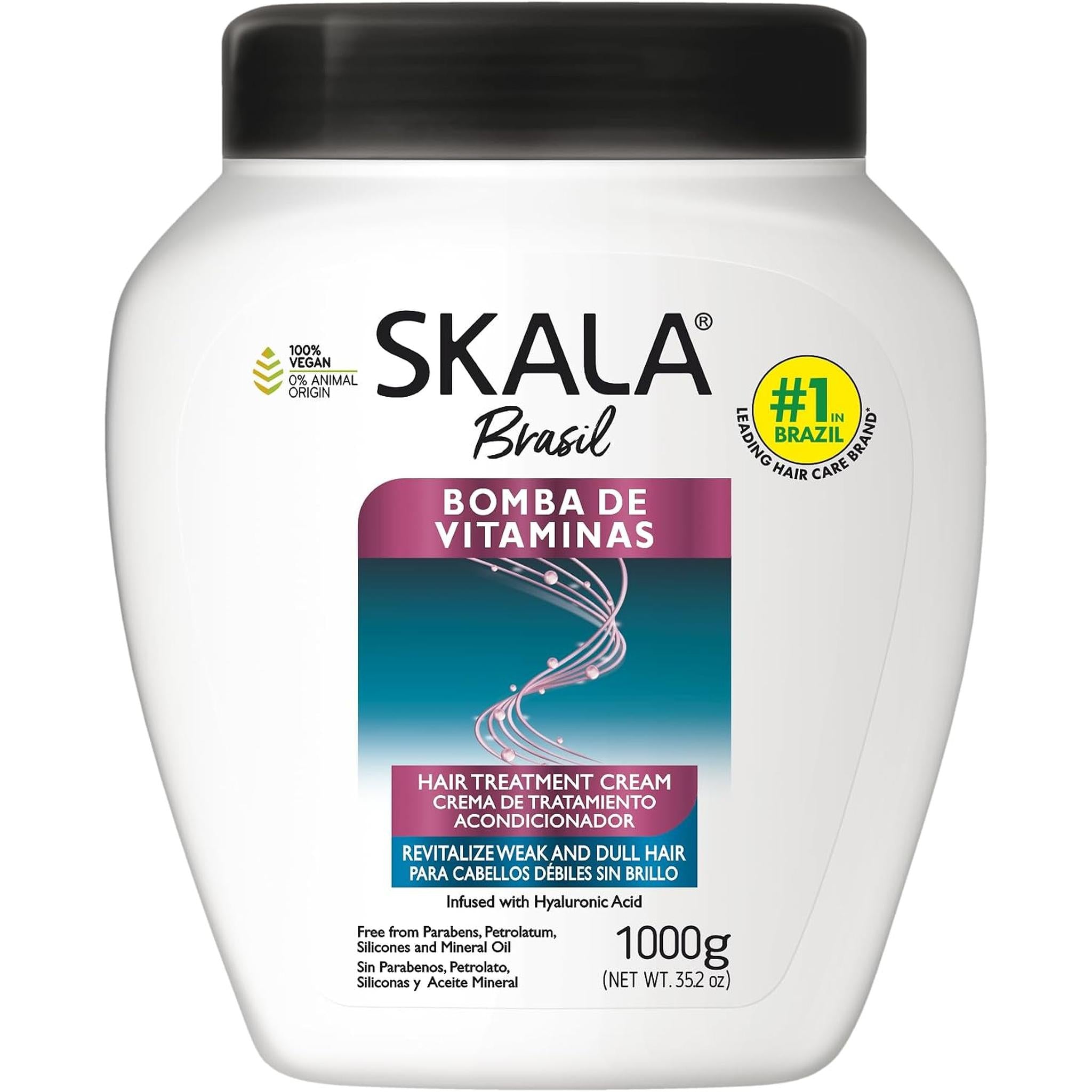 Skala Brasil Bomba De Vitaminas Hair Treatment Cream - 35.2 Ounce