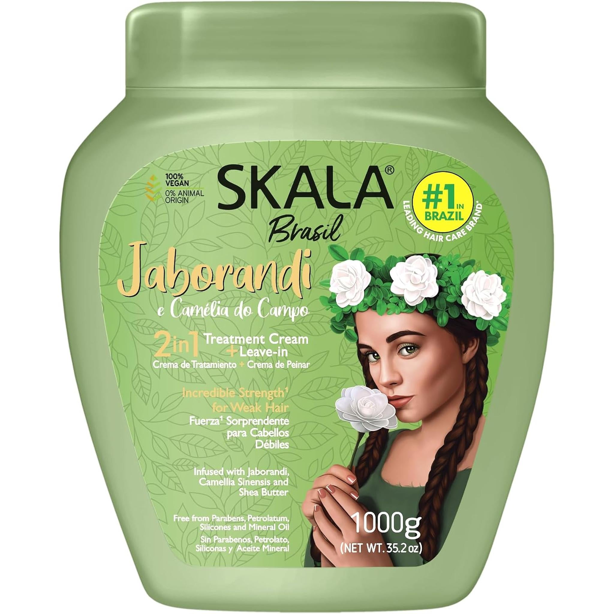 Skala Brasil Jaborandi Hair Treatment Cream - 35.2 Oz