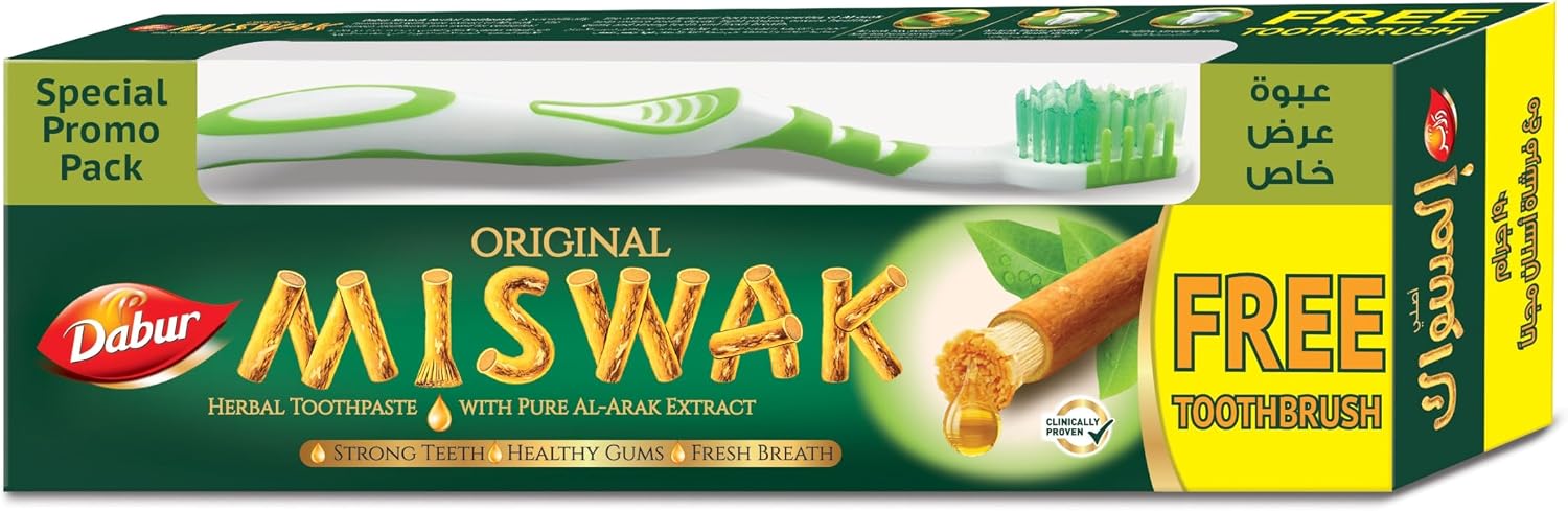 Miswak Tooth Paste With Brush