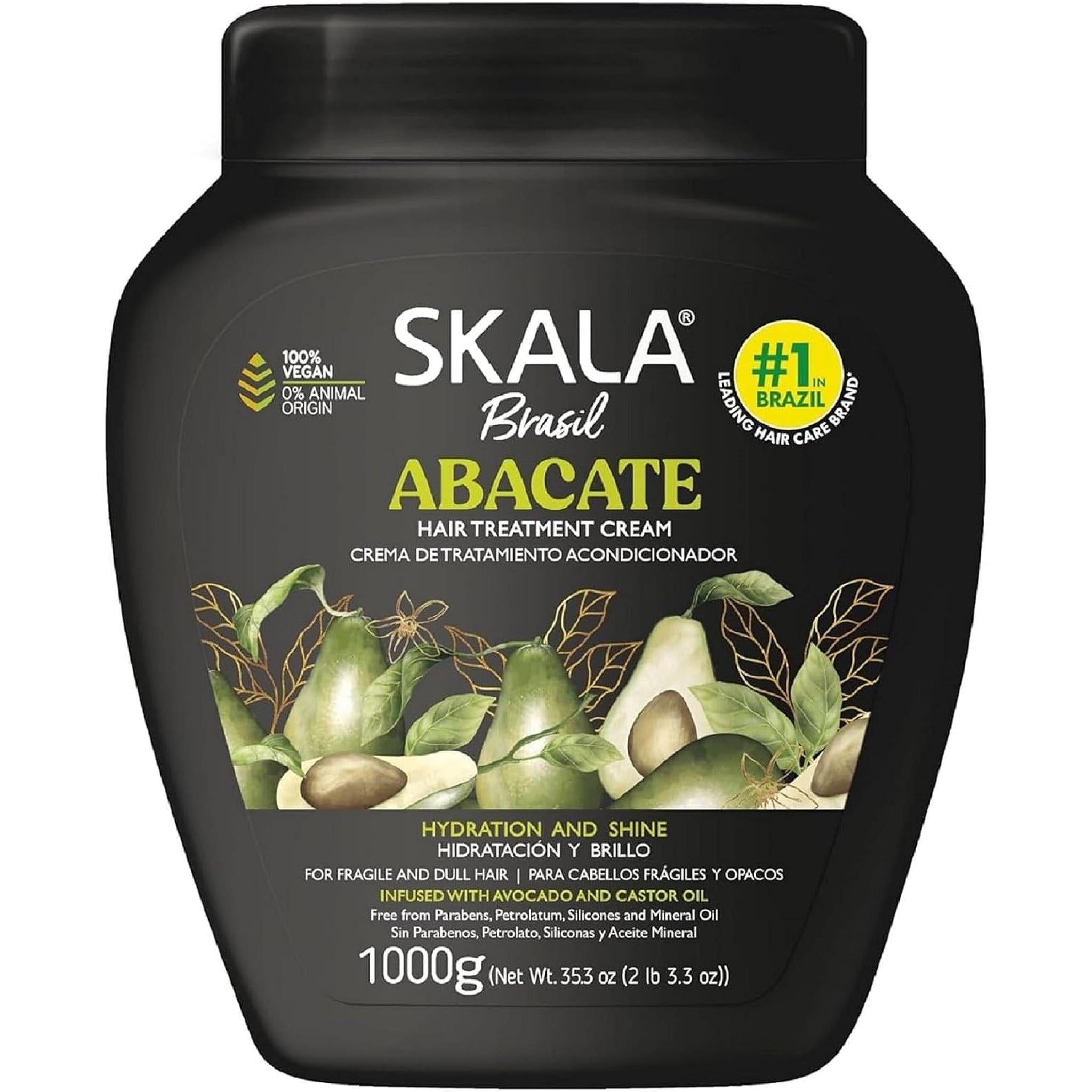Skala Avocado Hair Cream Hair Treatment Conditioning (1000G) Imported From Brazil
