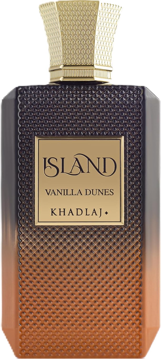 Khadlaj Island Parfum Spray For 100Ml (Island Vanilla Dunes, Vanilla)