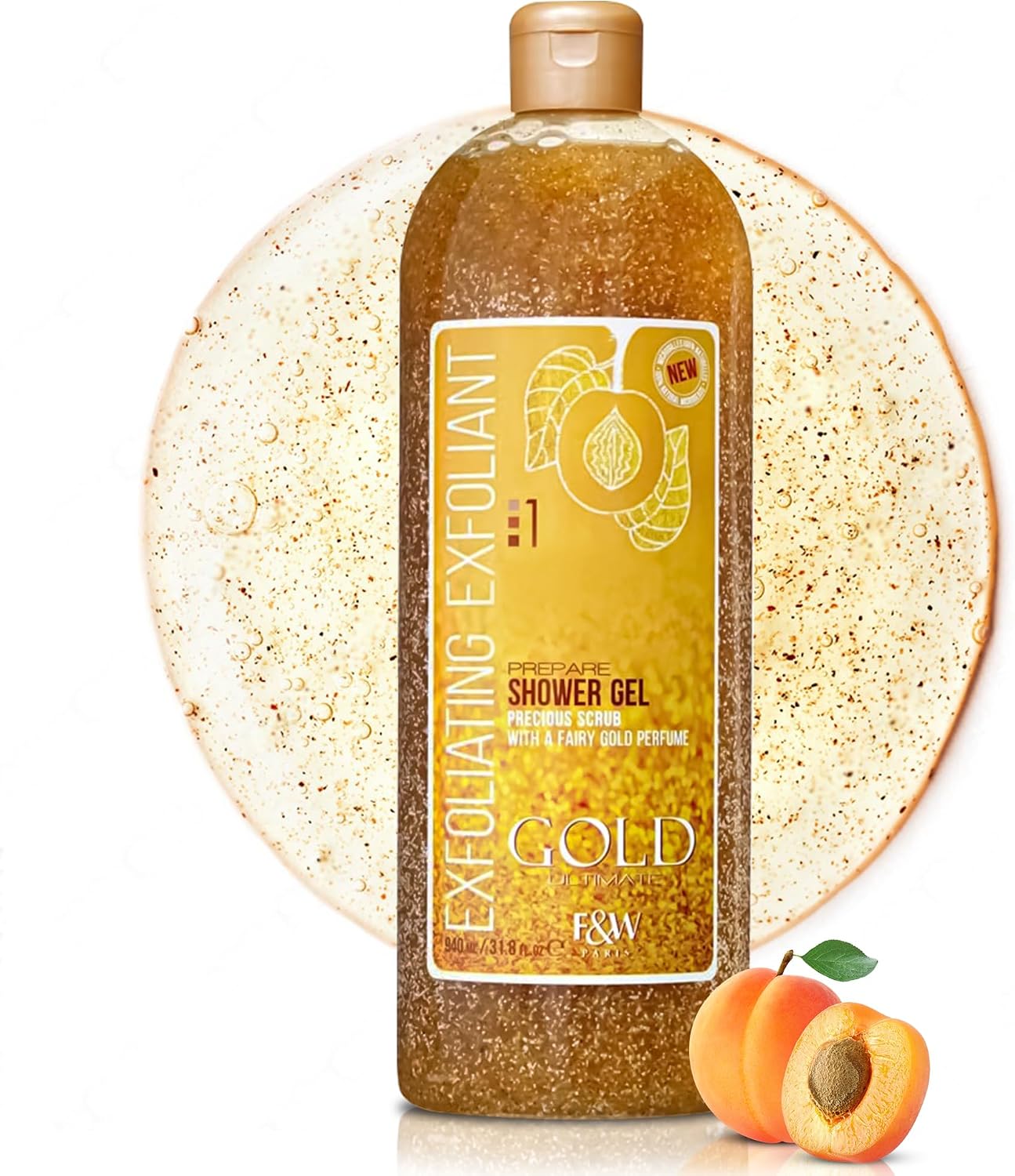Fair & White Exfoliating Shower Gel