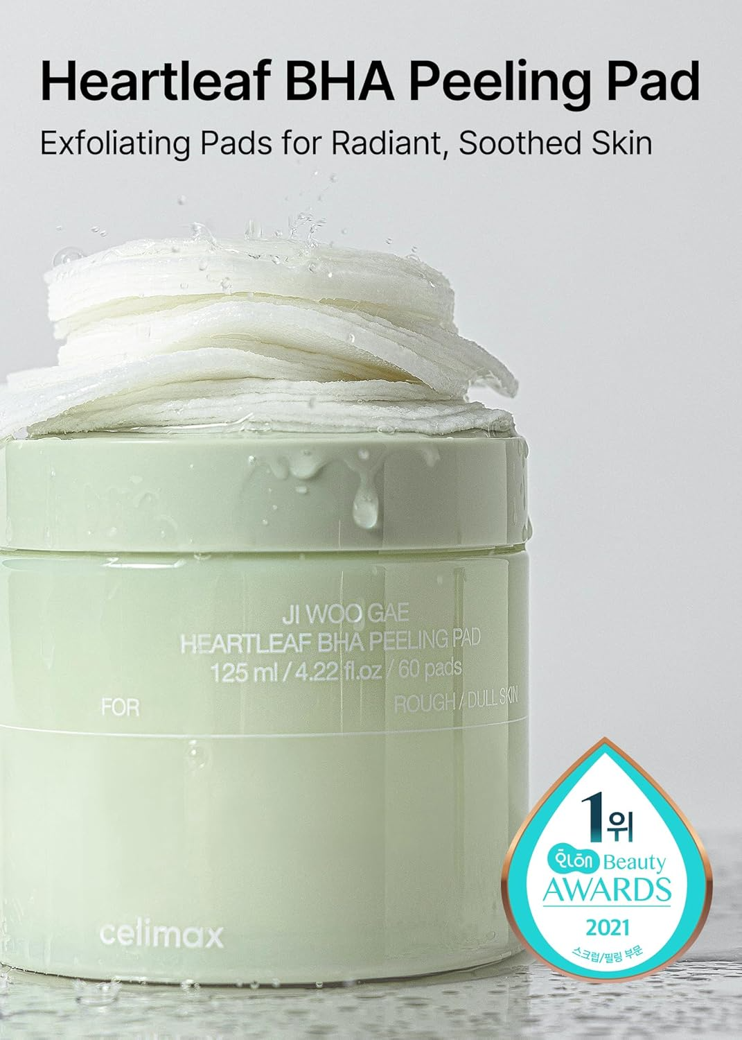 celimax Ji.Woo.Gae Heartleaf BHA Peeling Pad