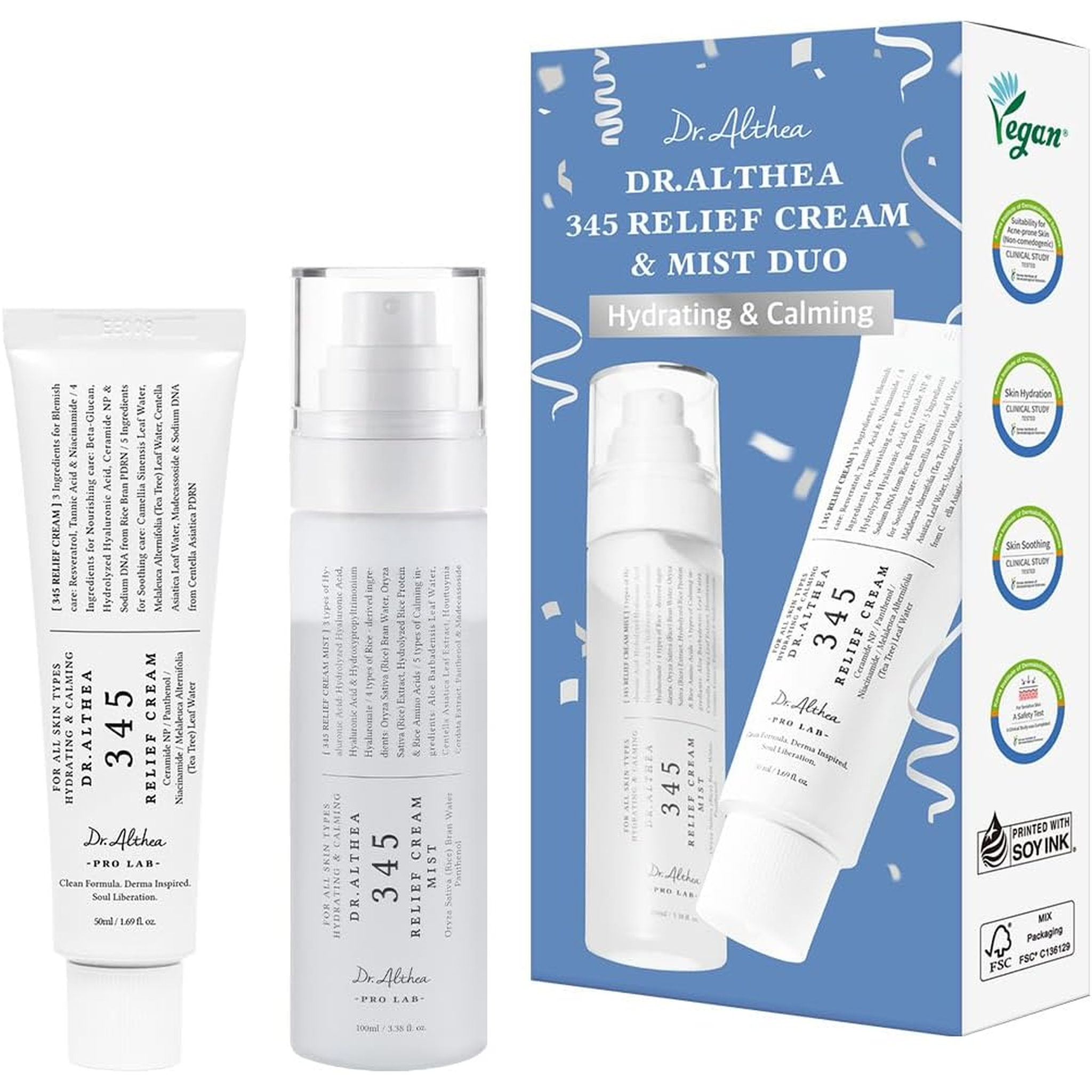 Dr.Althea 345 Relief Cream & Mist Duo