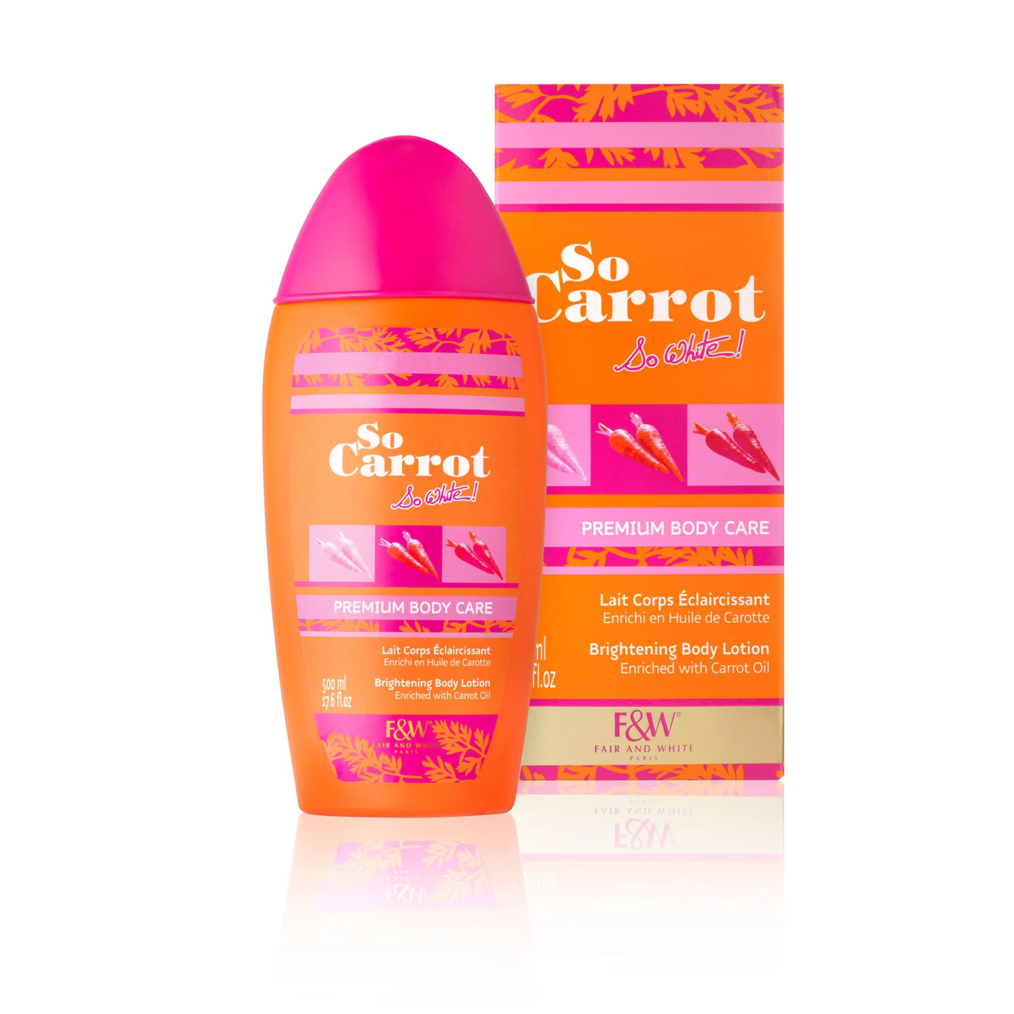 Fair & White Brightening Body Lotion Carrot