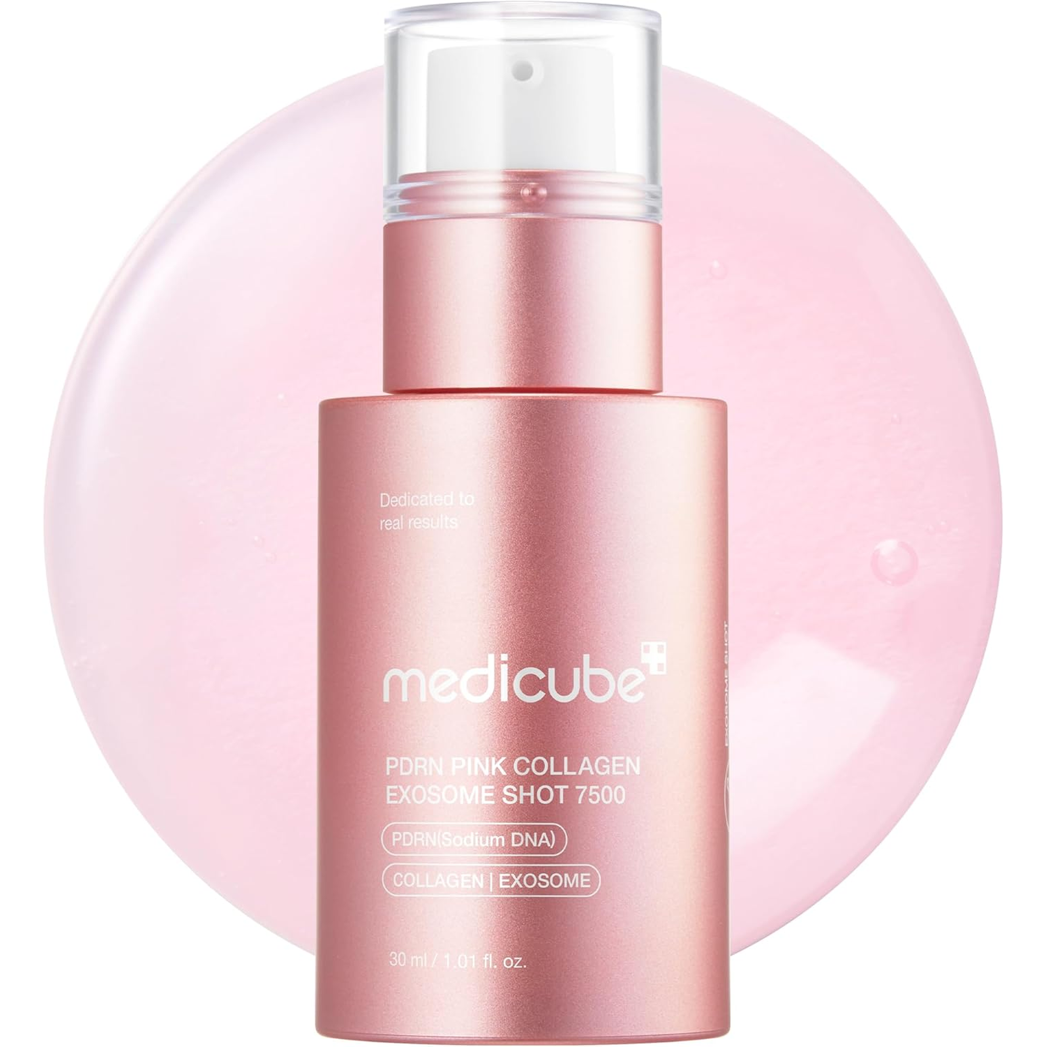 Medicube Pdrn Pink Collagen Exosome Shot Serum 7,500 Ppm